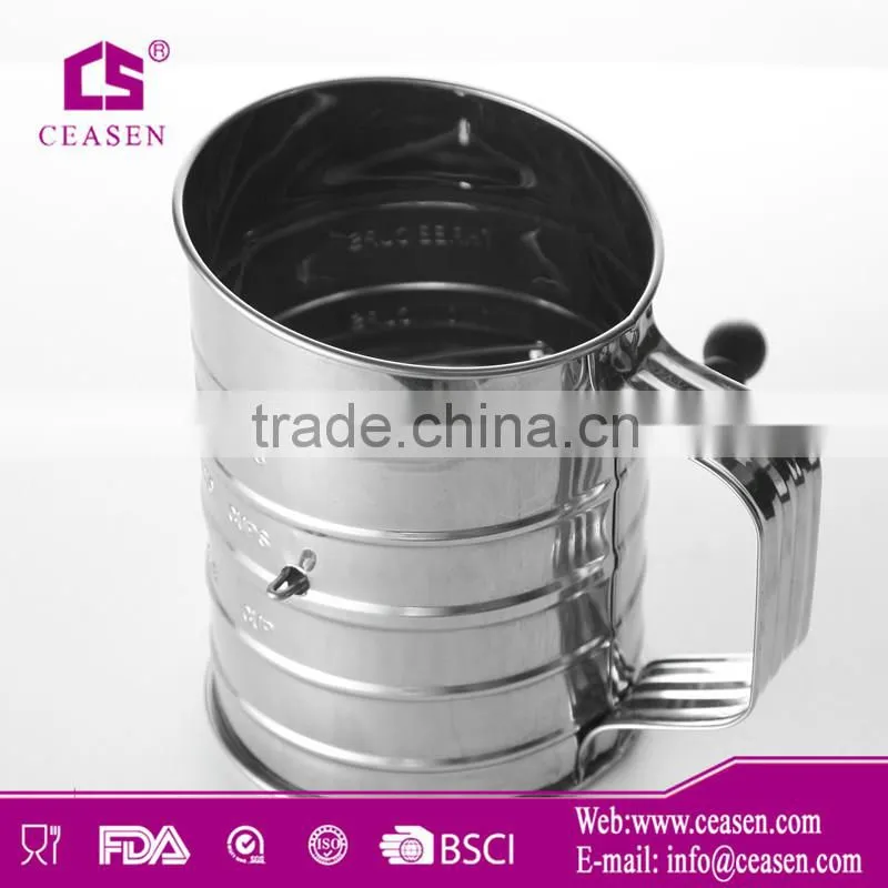 stainless steel flour sifter