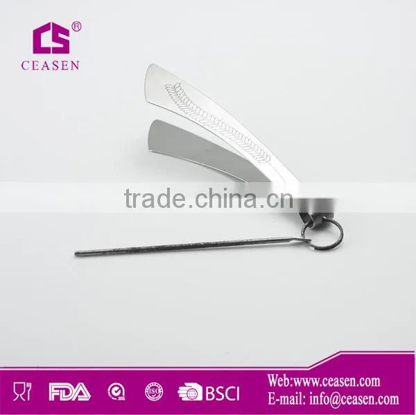 Stainless steel mini sugar tongs