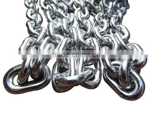 Manufacture overheat lift chain, galvanized lifting chain/link chain