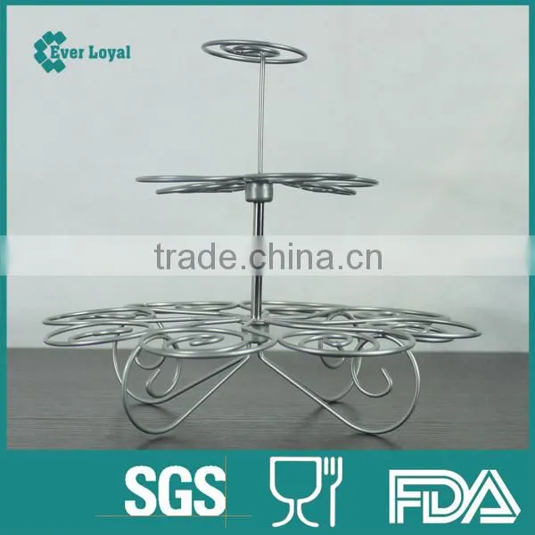 Best 3 Tier Cupcake Stand holding 13 Cupcakes