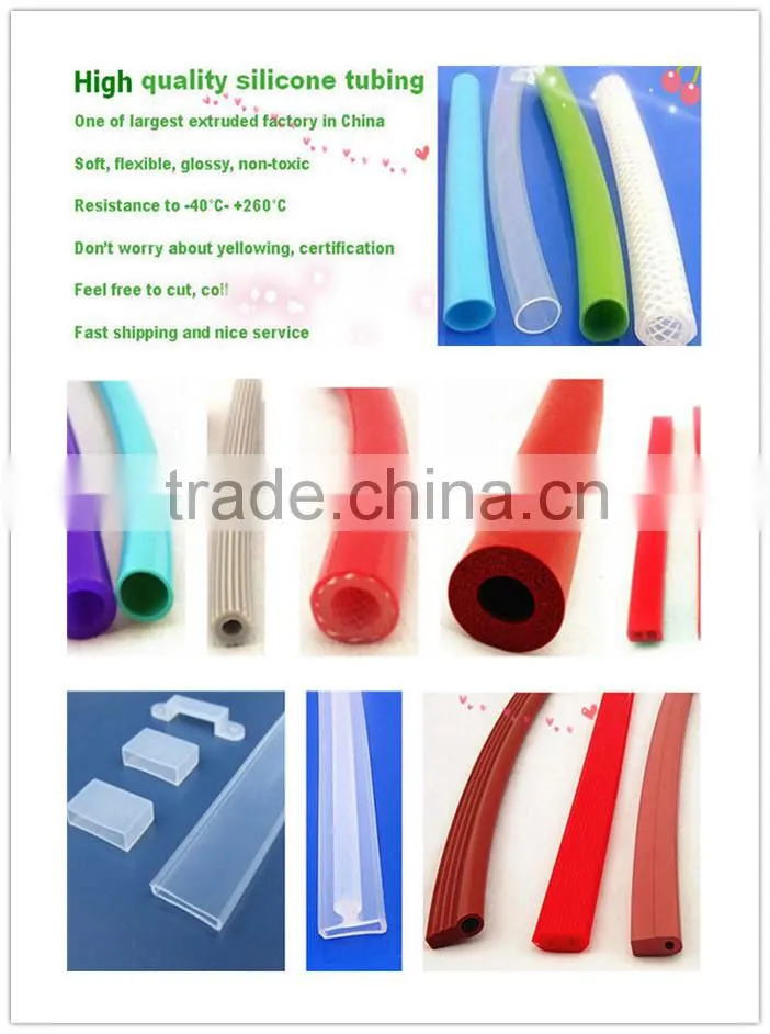 FDA Food-Grade Silicone Suction Straw Tube