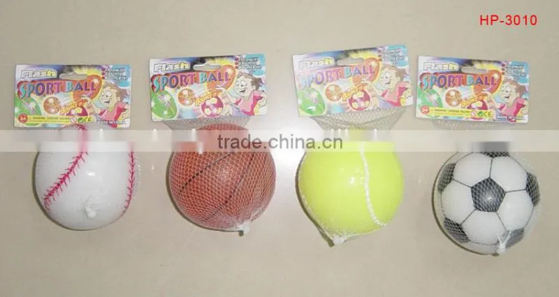 100MM Flashing Sport Ball(basketball,football,baseball,tennis ball)