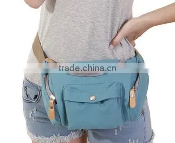 Most popular fanny pack polyester walk bag OEM sport waist bag wholesale China