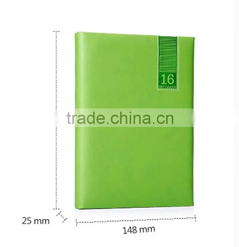 Top grade factory competitive price italian leather planner 2016