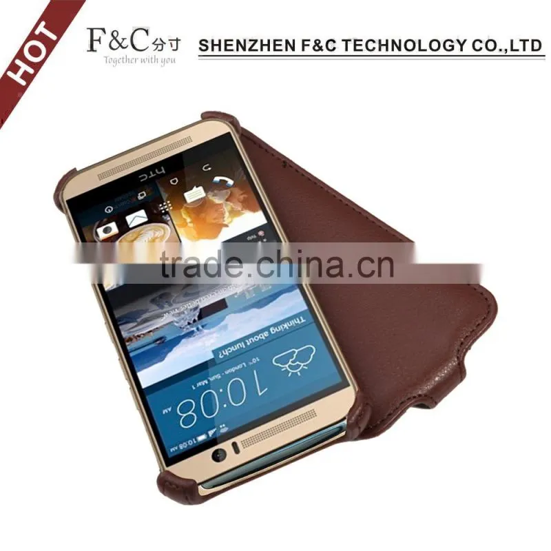 Original mobile phone flip cover leather case for HTC One M9