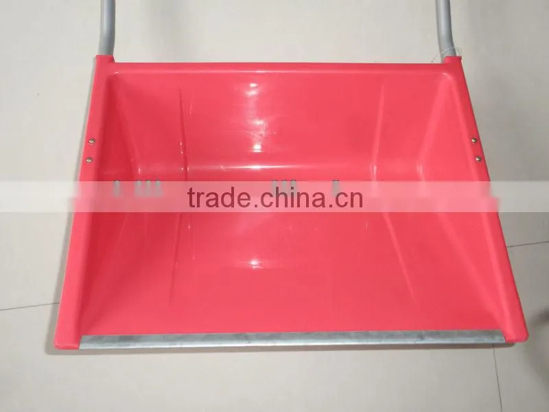 Children snow pusher; pp blade ;steel ;