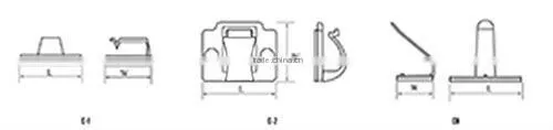IWS Self-adhesive tie mounts