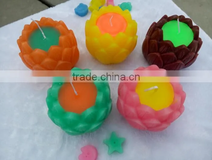 2016 New Scented Flower Birthday Candle/Buy Scented Lotus Flower Candles