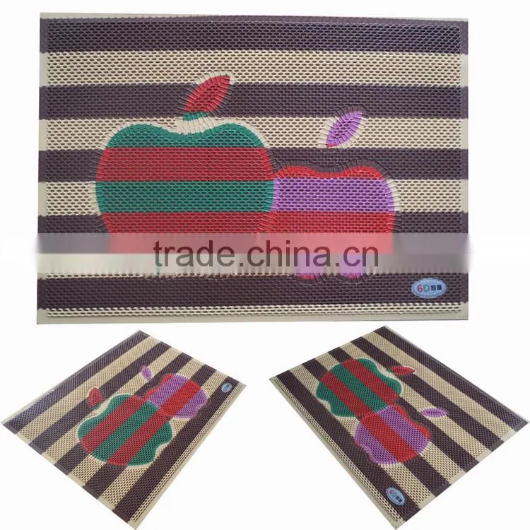 commercial plastic carpet floor price per meter china supplier anti slip mat