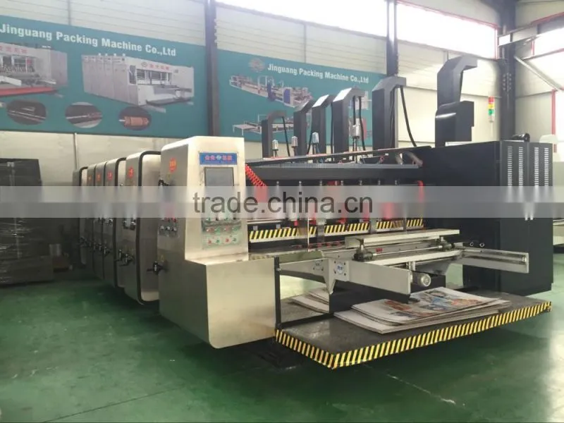 Packaging machine High Speed Flexo Printer Slotter Rotory Die-cutter machine carton printing machinery