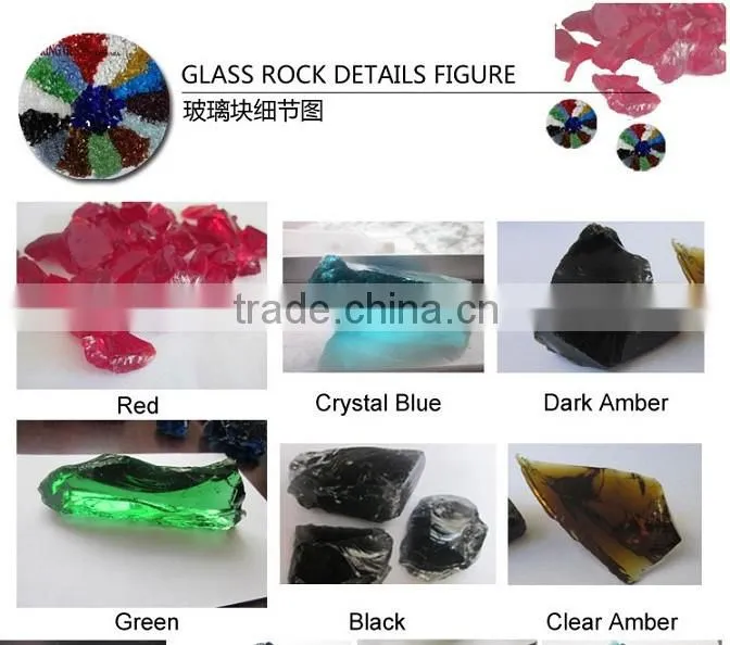 landscaping crushed glass rock