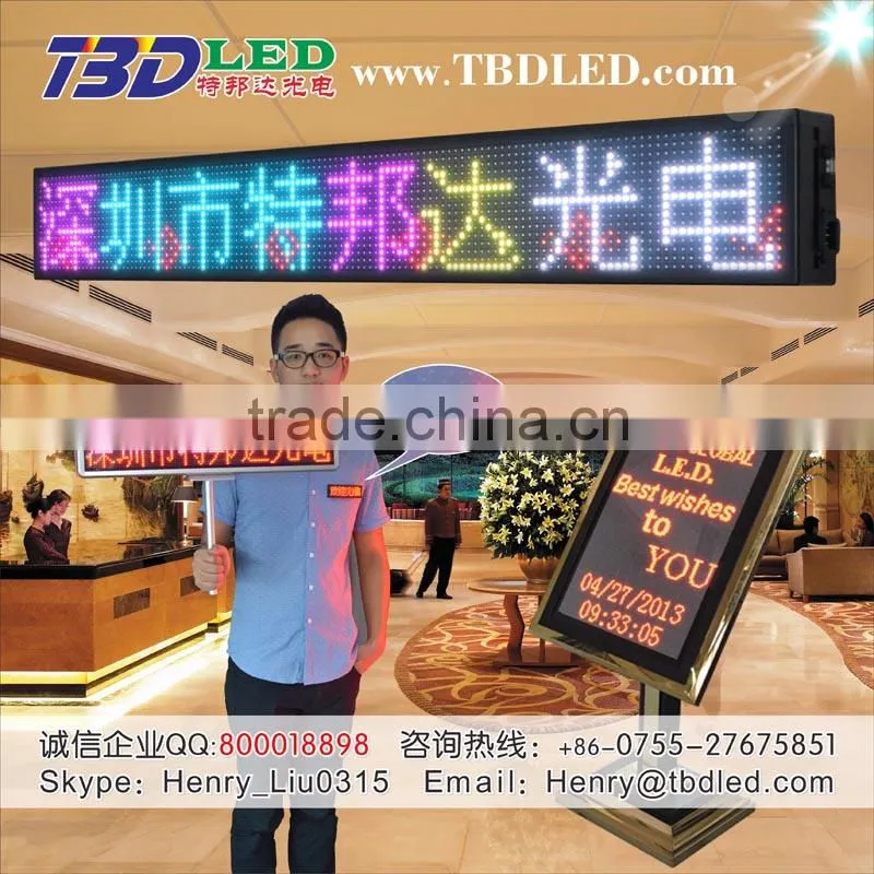 Alibaba China hot selling 16dots advertising led message display