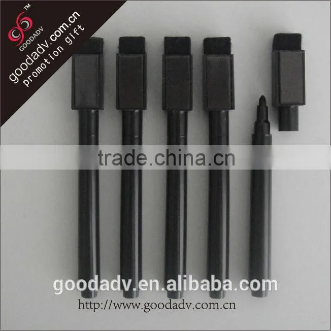 Factory directly sell good quality custom LOGO printing water erasable marker pen
