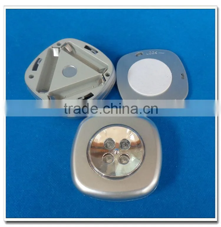 Ningbo supplier 4 led mini push light