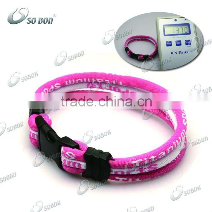 triple ropes energy bracelet with various of color