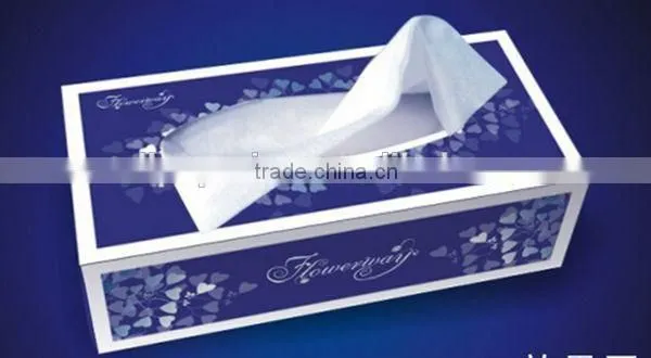 OEM box facial tissue100% Virgin Wood Pulp soft OEM box facial tissue