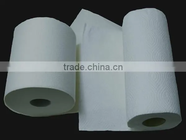 Bleached White Hardwound Paper Towel Roll