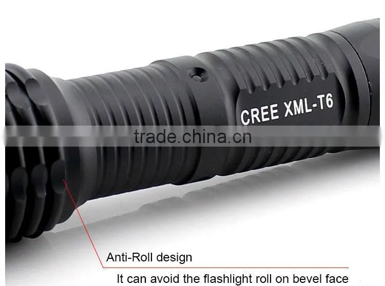 GOREAD Y37 high Bright T6 LED focusable dimming 1000lum high power flashlight
