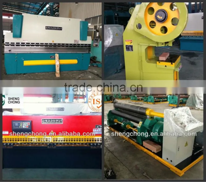 China manufacturer machinery bending machine shearing machine rolling machine iron worker press machine rolling forming