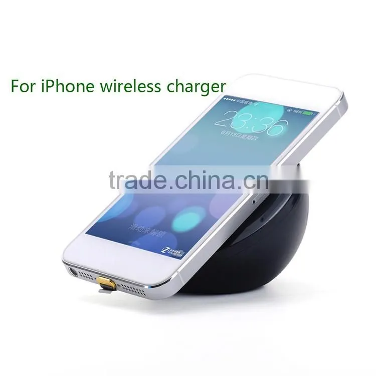 Cute ball design qi wireless phone charger dock for LG G4 Huawei