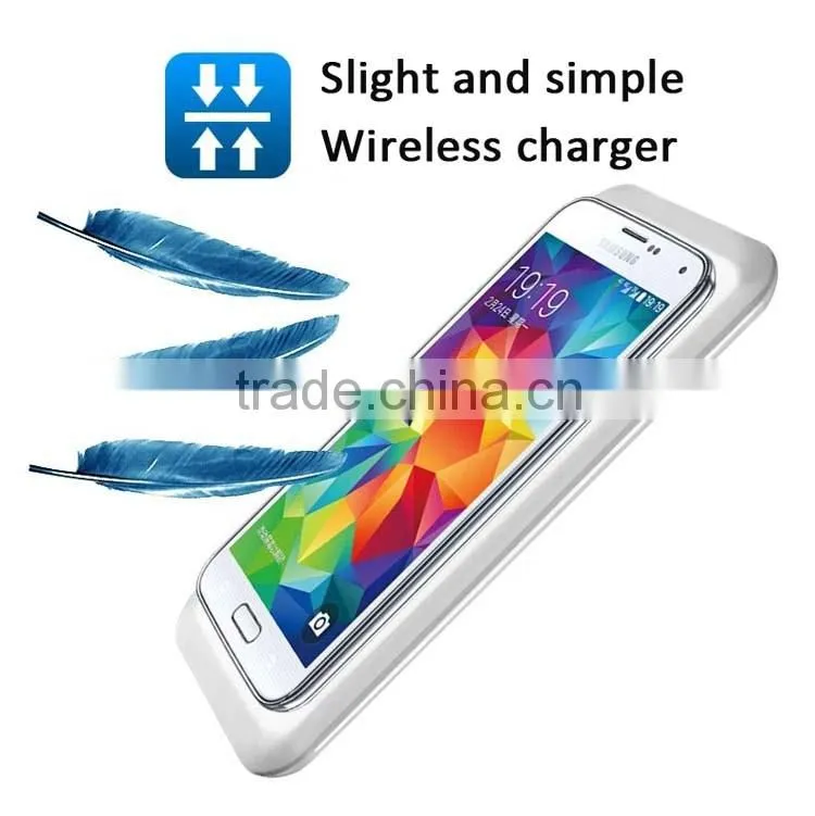 Qi Wireless Charging Pad +Receiver Kit For iPhone 6S 6+ 5 Samsung Galaxy S5 Note