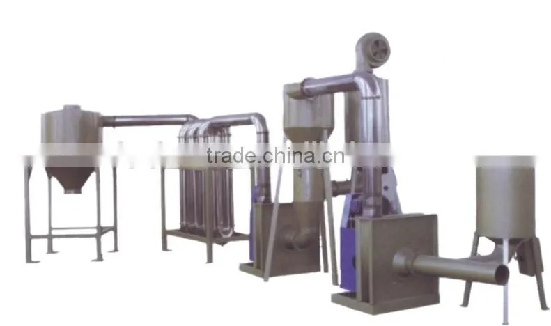 PP/PE Waste Plastic Dewatering Machine / Hot Air Drying Plastic Dewatering Machine