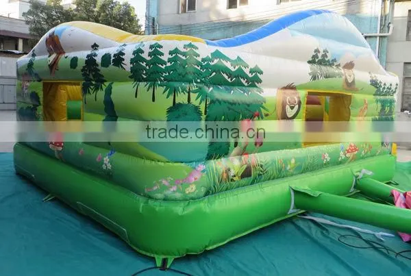 inflatable fun city amusement park, inflatable samll playground