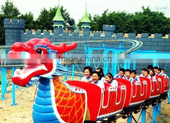 mini roller coaster dragon track train for sale