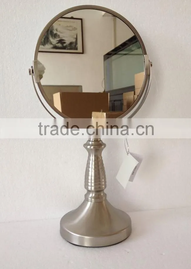 2014 collections stylish personalized "Charisma" metal luxury vanity table mirror