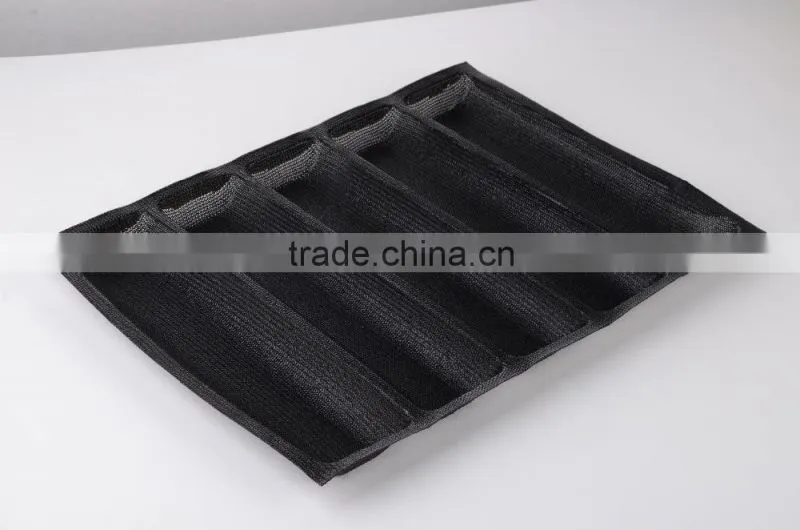 5 trays silicone loaf pan subway bread baking mold