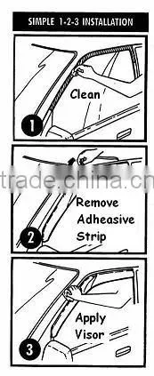 door visor for TOYOTA CAMRY 02-05
