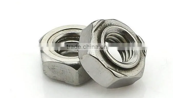 stainless steel Din929 hex weld nut