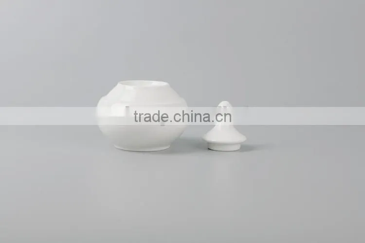 plain bone China drinkware sugar pot