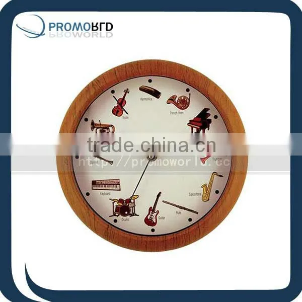 Modern Solid Wood Clock