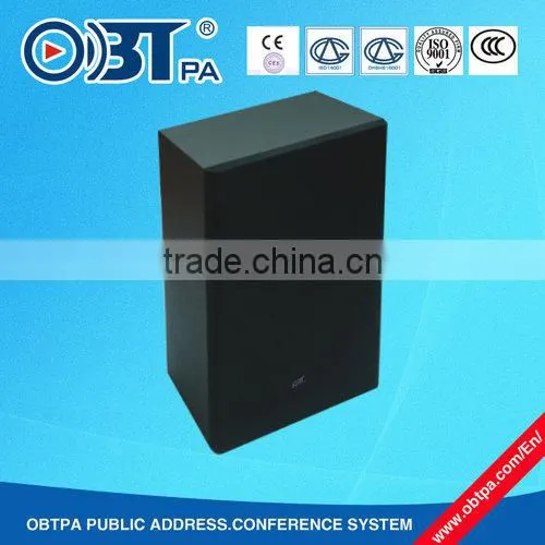100v pa music system wall mounted speaker , 3w waterproof mini wall loudspeaker for