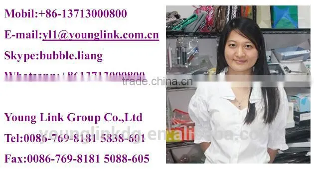 Zipper plastic custom round bag with handle