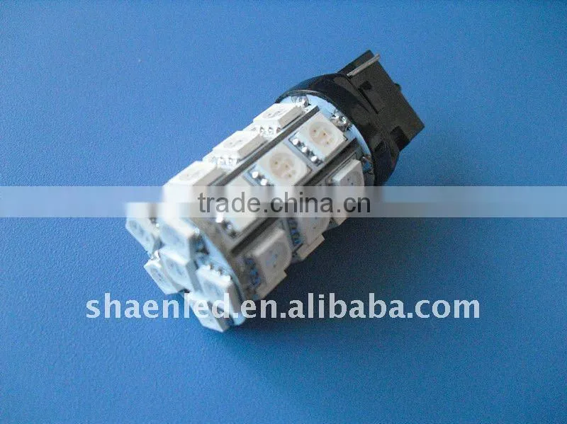 lowwest price S25/ba15d 5050 27SMD universal stop light car led turn light