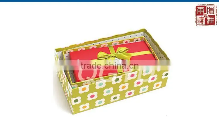 manufacturer custom logo printed rigid gift box