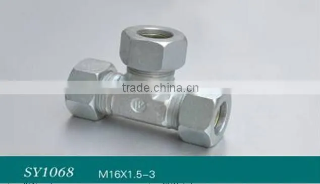 SANYE coaxial tee female connector