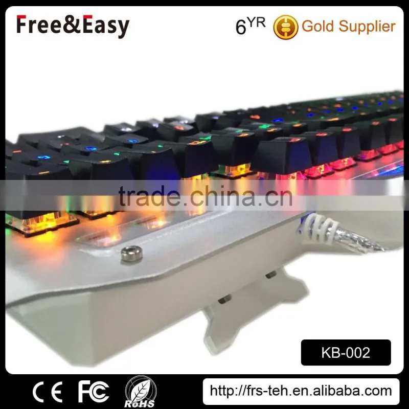 Mechanical Gaming Style wired new keyboard with led backlight