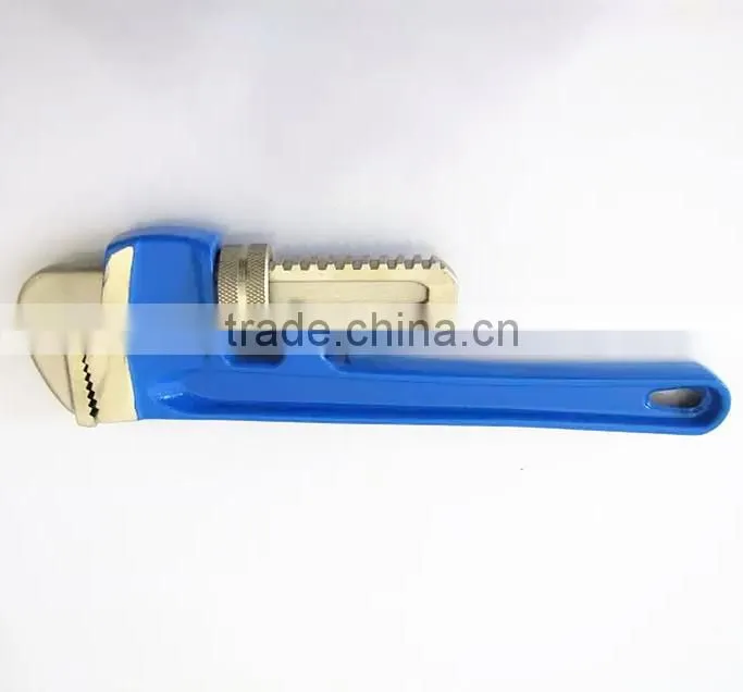 anti-spark hand tools aluminum bronze pipe wrench