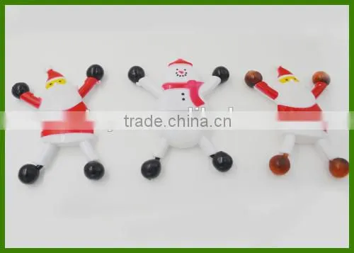Factory Supplier Santa Sticky Toys Snow Man Sticky Toys For Christmas