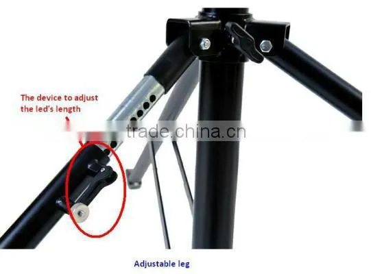 Hot sell 3m crank handle tripod light stand load 60kg heavy duty metal display stand