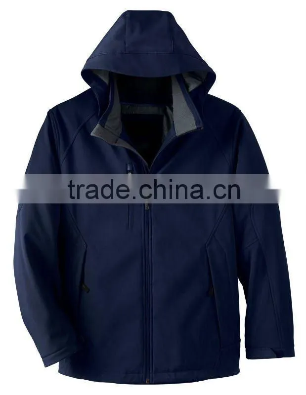 Mens Softshell Hooded Jacket