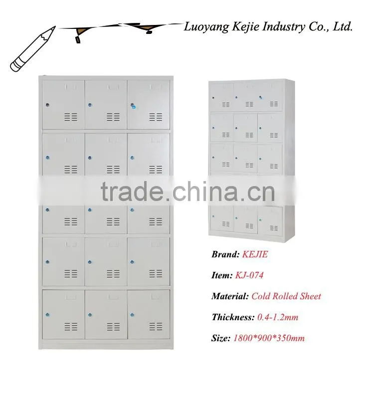 Waterproof locker shelf organizer staff storage lockers