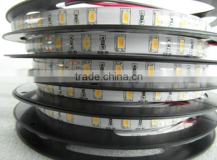 SMD3014 Led strip light blue color 204led/m strip light non-waterproof with CE&Rohs