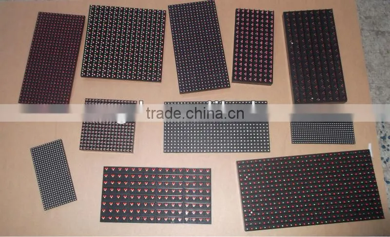 indoor dot matrix mini led clock display