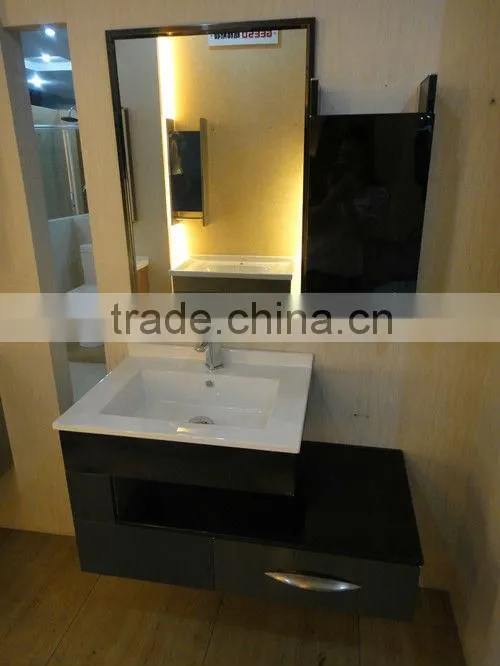 304 stainless steel bathroom vanity factory W8022