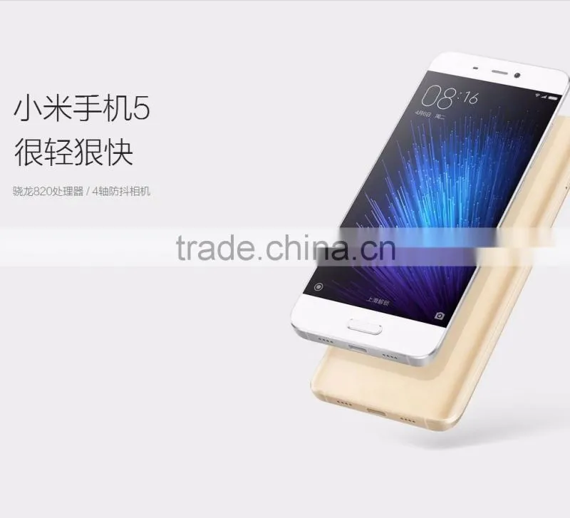 Original xiaomi Mi5 Prime Mi 5 Snapdragon 820 3GB RAM 32GB 64GB 5.15" 3000mAh NFC Dual Sim 4K Video xiaomi OEM Mi5 Smart Phone