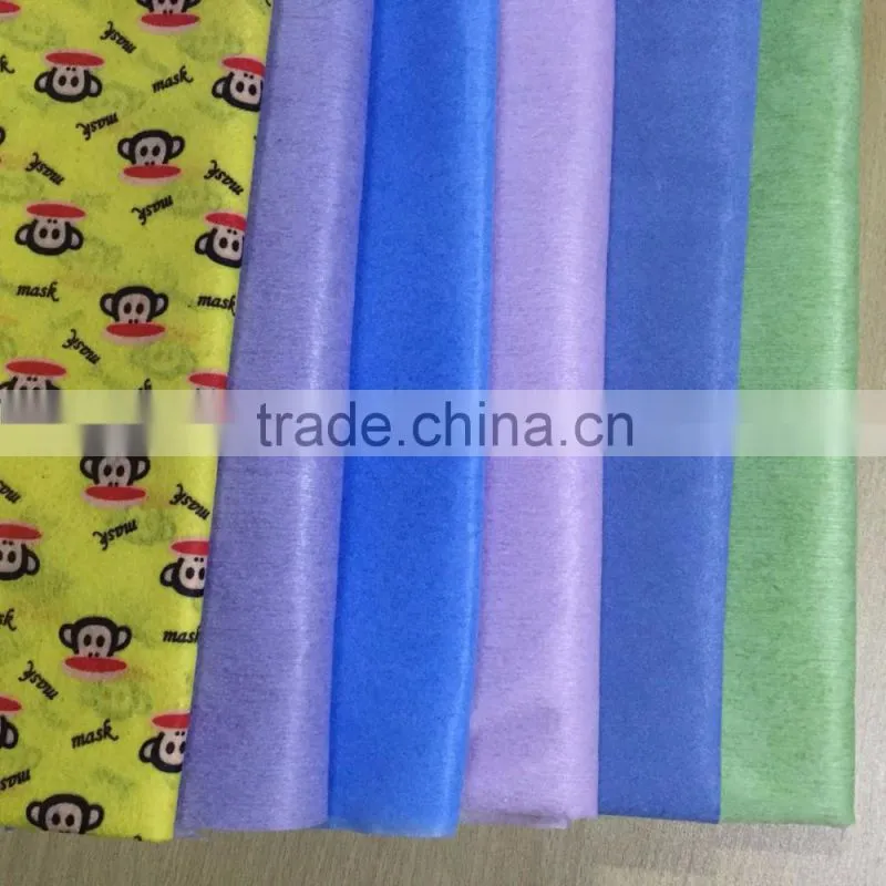 used for surgical Pads Spunlaced Nonwoven Fabric 40gsm 70%viscose/30% polyester